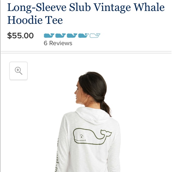 Vineyard vines hooded tee - Picture 5 of 6